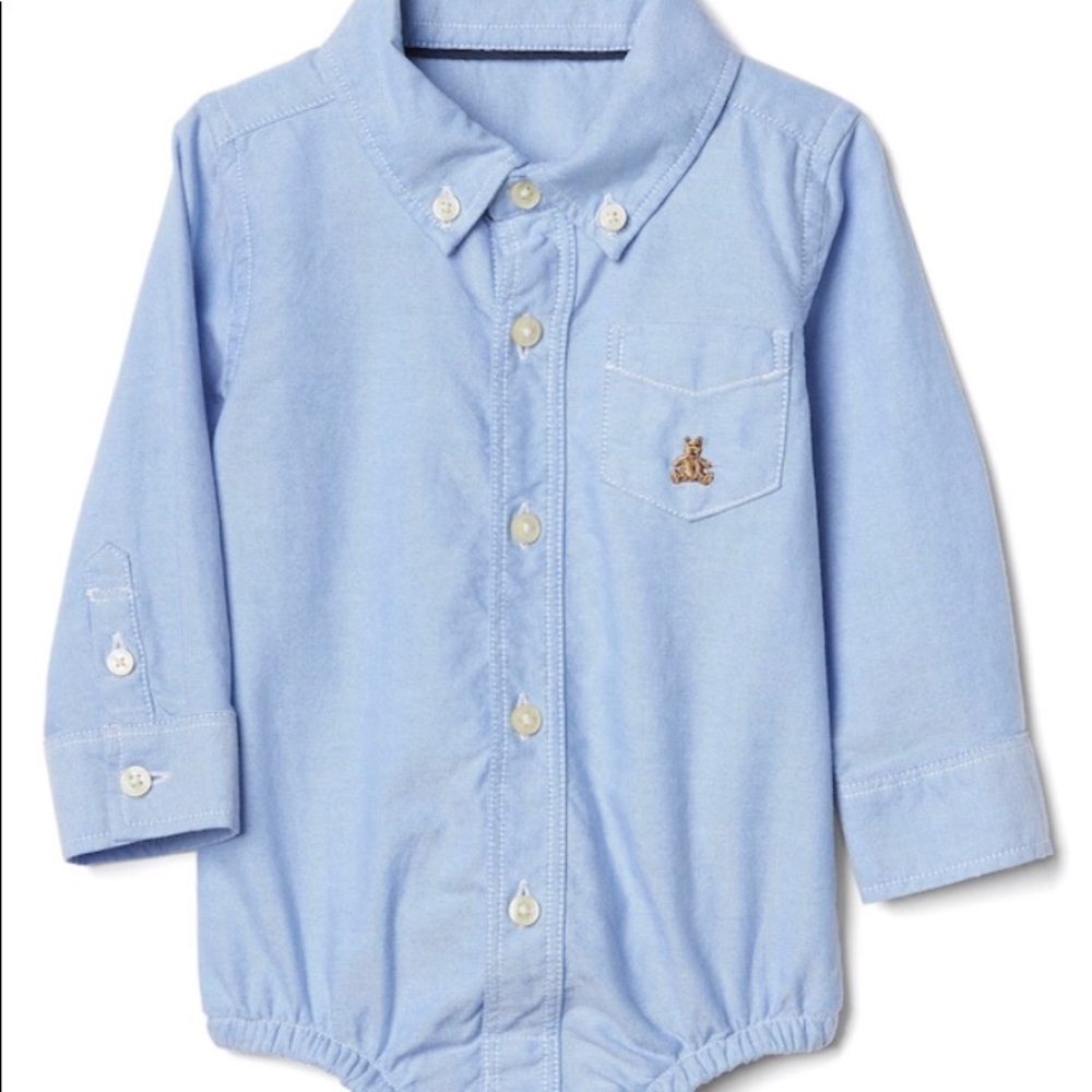 🌴 GAP Baby Collared Onsie